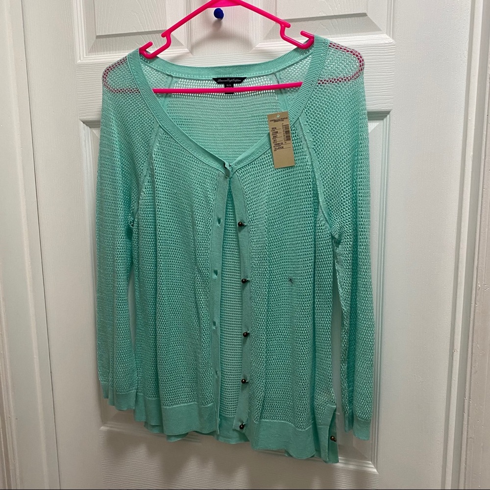 *BNWT* American Eagle Crochet Knit Cardigan